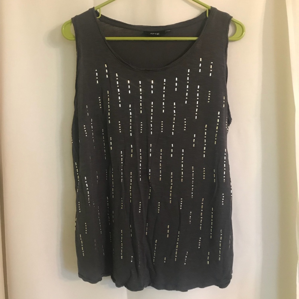 Silver Detail Tank